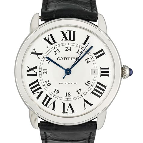 cartier ronde solo 42mm replica|cartier 3802.